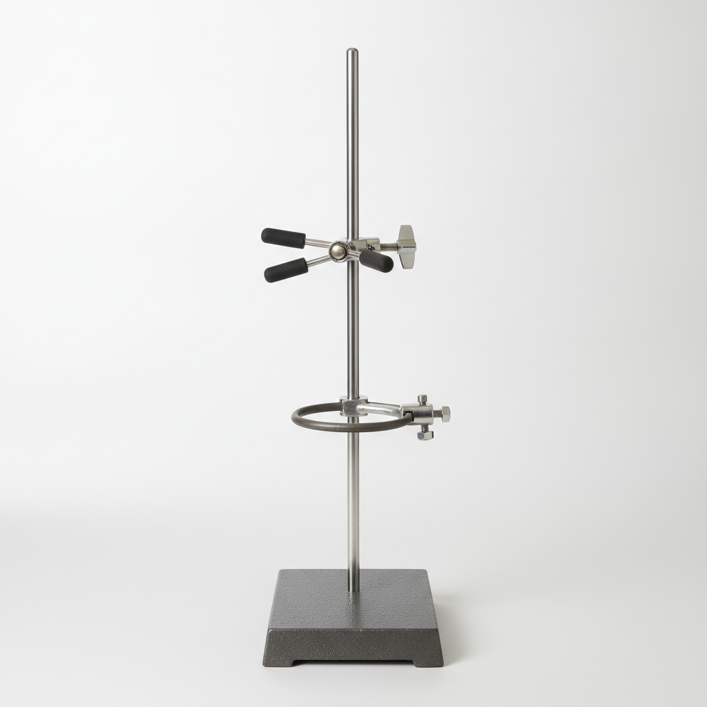 Retort Stand, Cast Base 600 mm