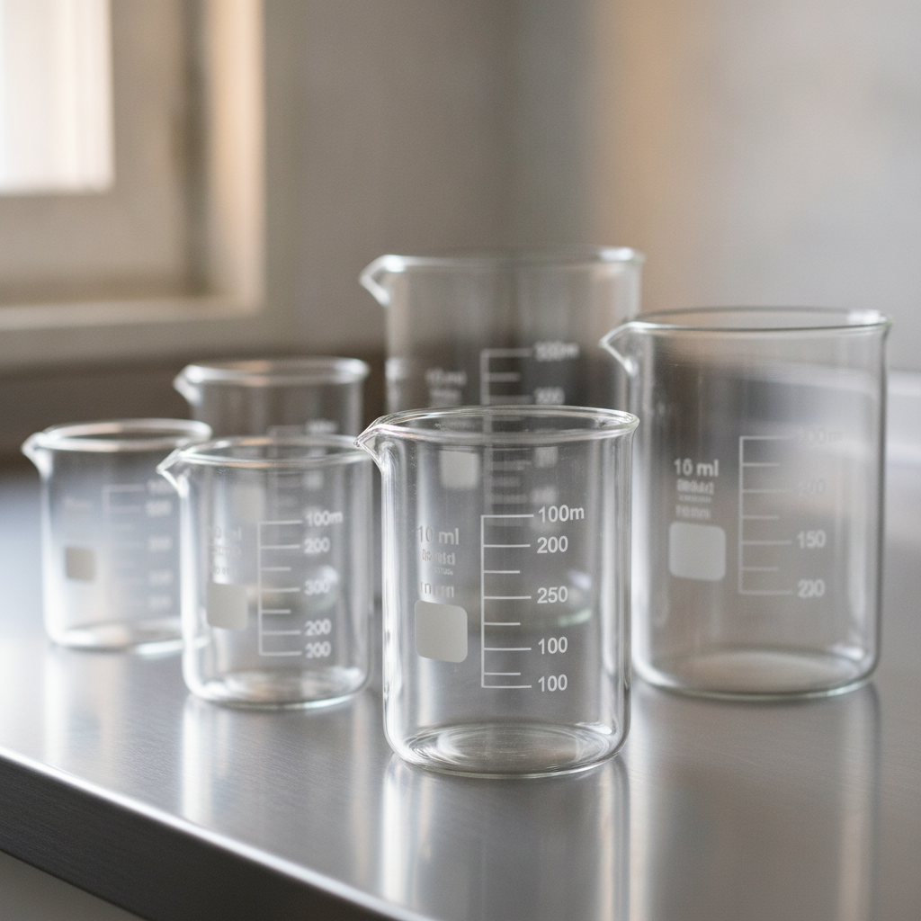 Beaker Set, Low Form 5 pc