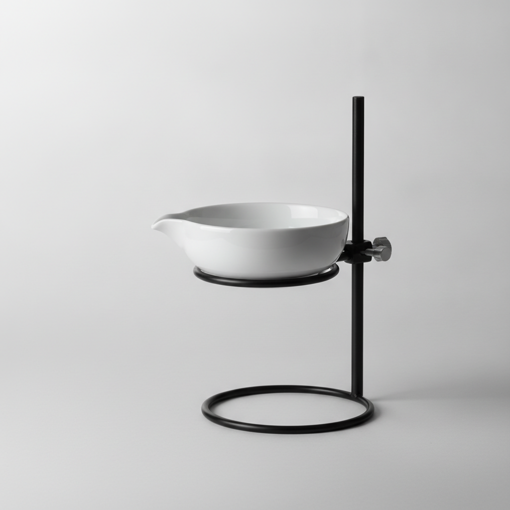 Evaporating Dish Set, Porcelain 6 pc