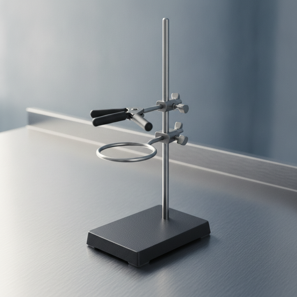 Retort Stand Kit with Clamps