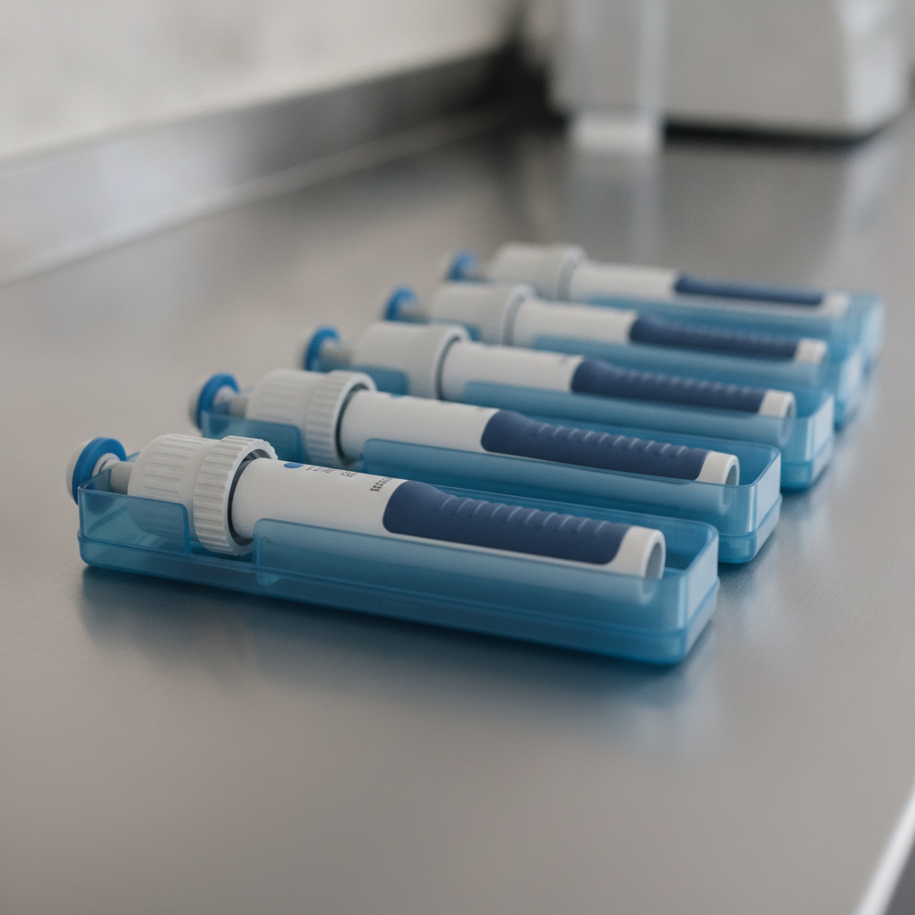 Micropipette Set, 4 x Cased