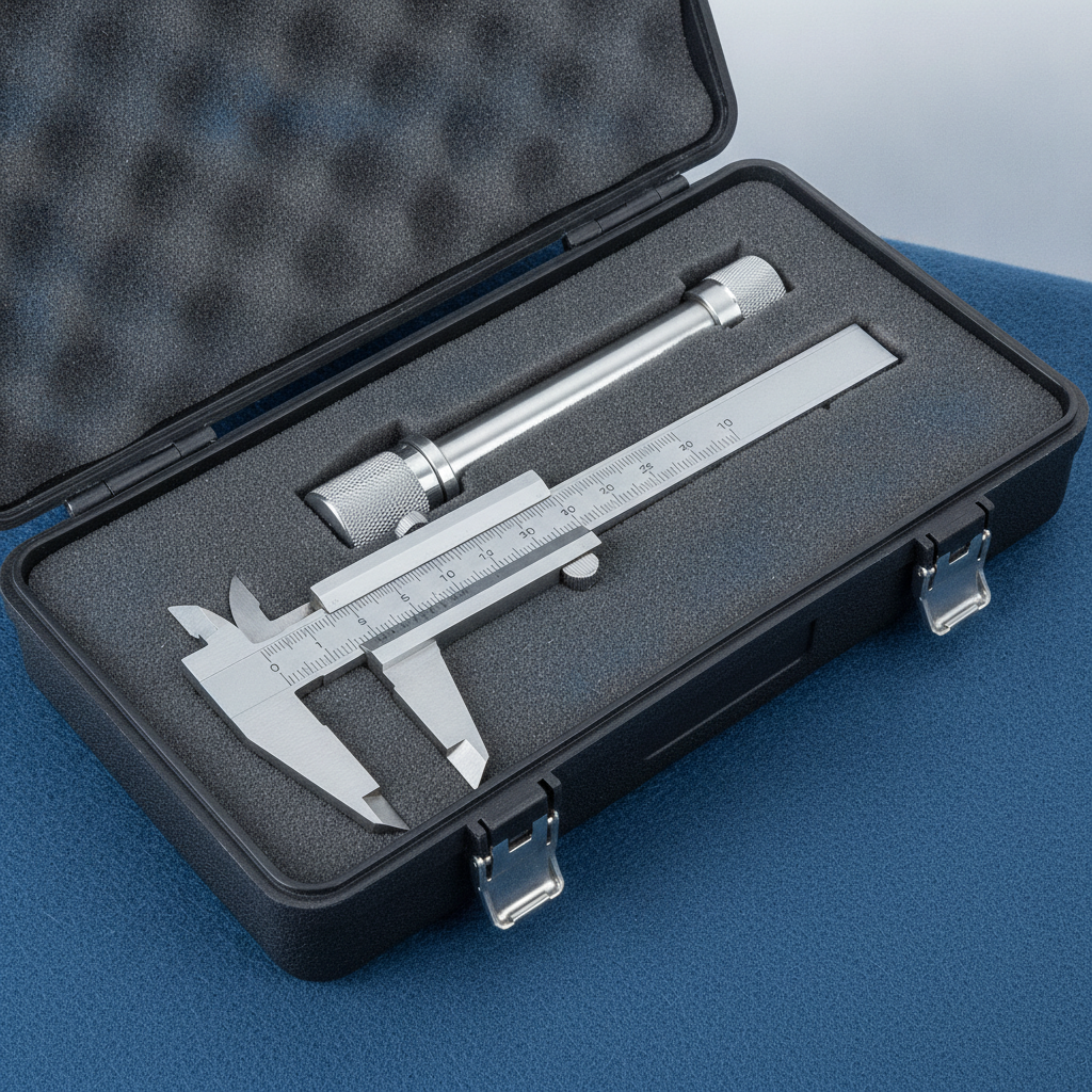 Metrology Set, Caliper & Micrometer Cased