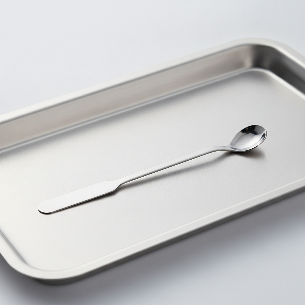 Spatula, Micro Stainless 130 mm